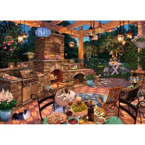 My Haven No.10 The Garden Kitchen 1000pc Jigsaw Puzzle Extra Image 1